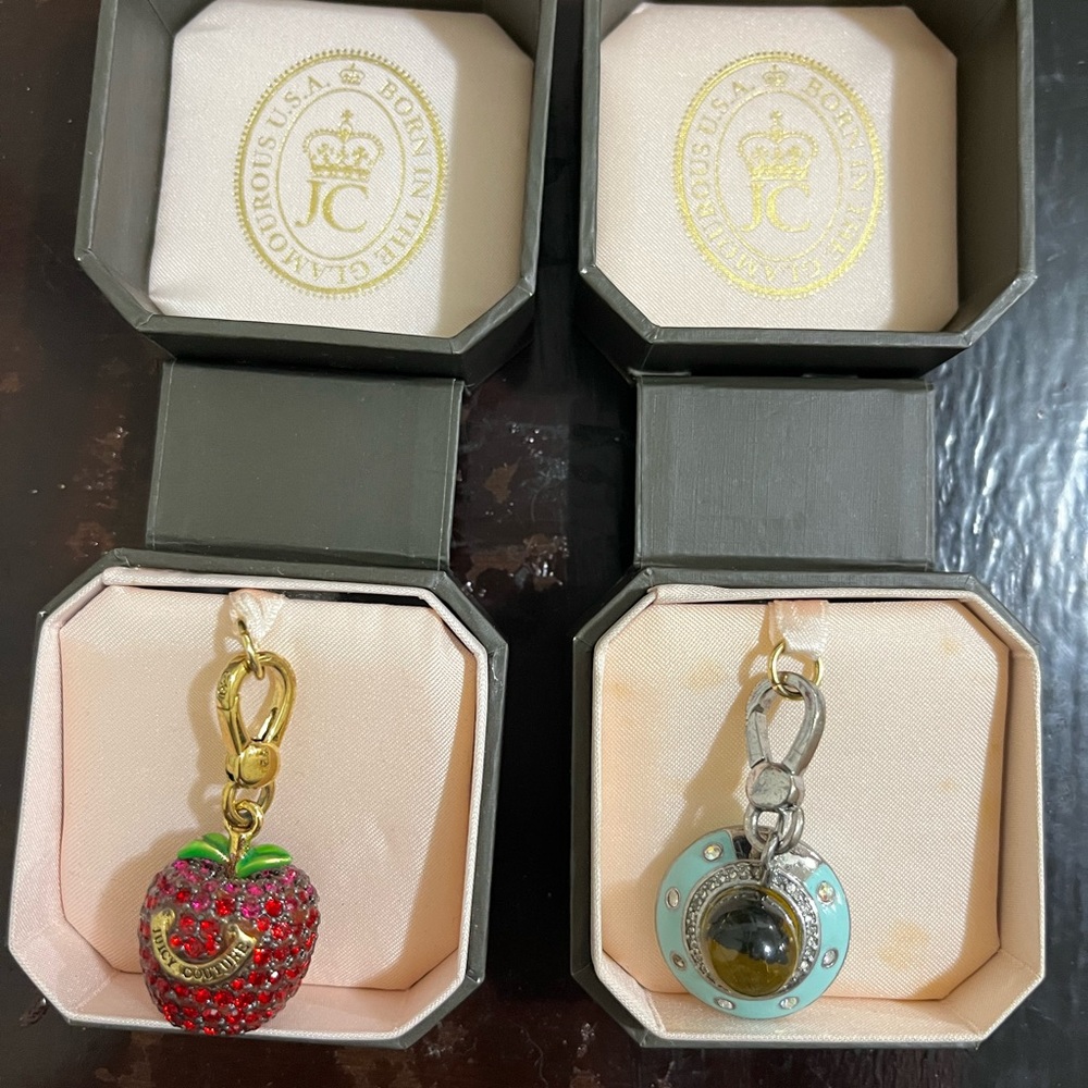 Juicy couture charms